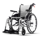 Karma Ergo 3 silver self-propelled wheelchair