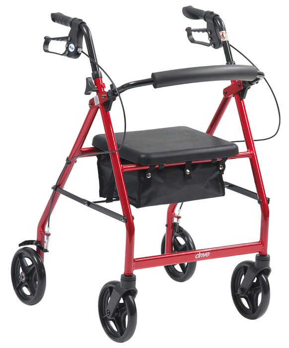 In-Store 4 wheel Rollator (Alu) Blue