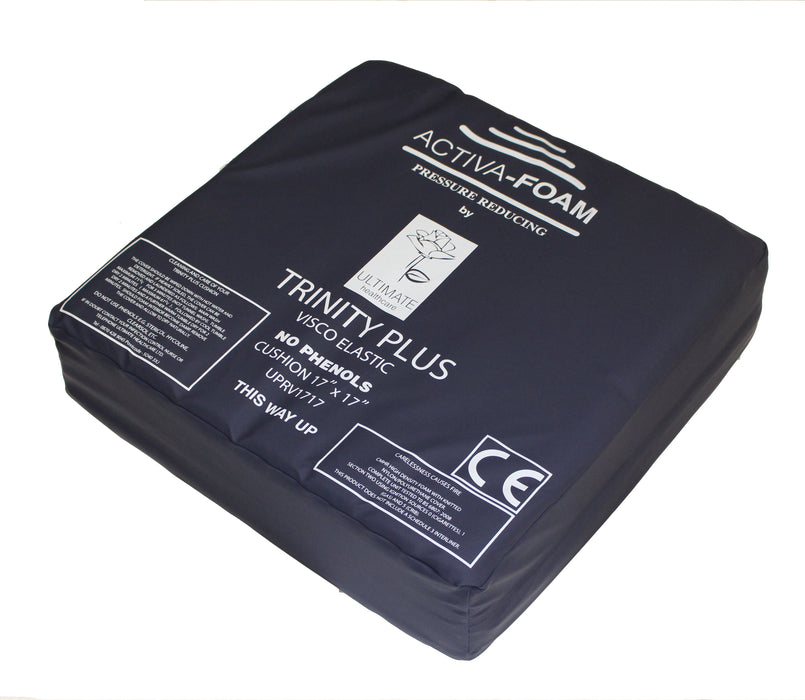 Trinity Plus Cushion - Visco Elastic Castellated foam from Ulitmate Healthcare - Mobility 2 You.