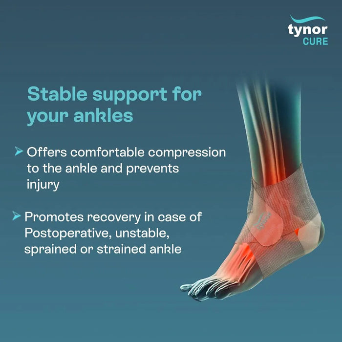 Tynor Ankle Wrap (Neoprene)