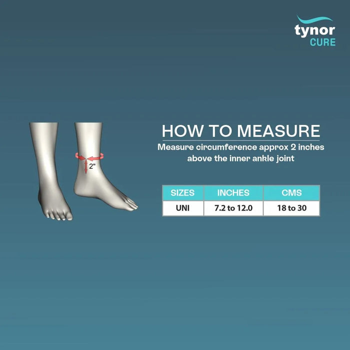 Tynor Ankle Wrap (Neoprene)
