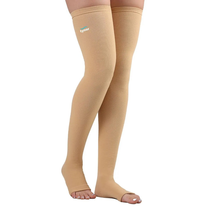 Compression Stocking Mid Thigh Classic (Pair)