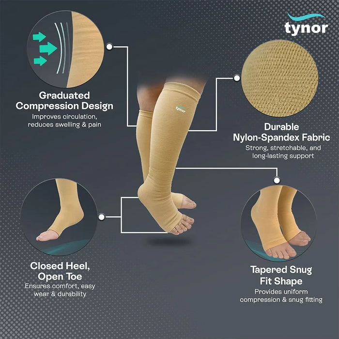 Compression Stocking Below Knee (Pair)