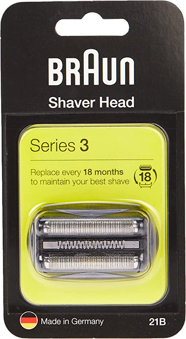 Shaver Replacement Head, Series 3, 21b (Compatible with Series 3 shavers)