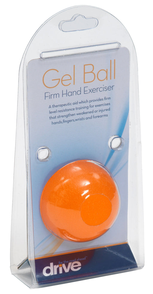Gel Ball Hand Exerciser (Orange   Firm)
