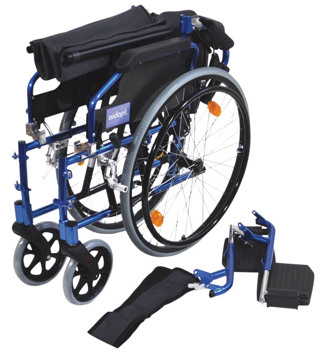 Deluxe Self-Propelled Aluminium Wheelchair